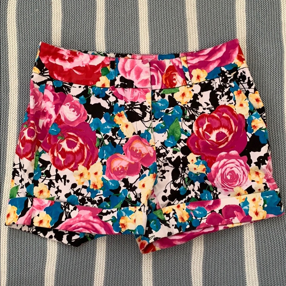 Bright Floral Shorts